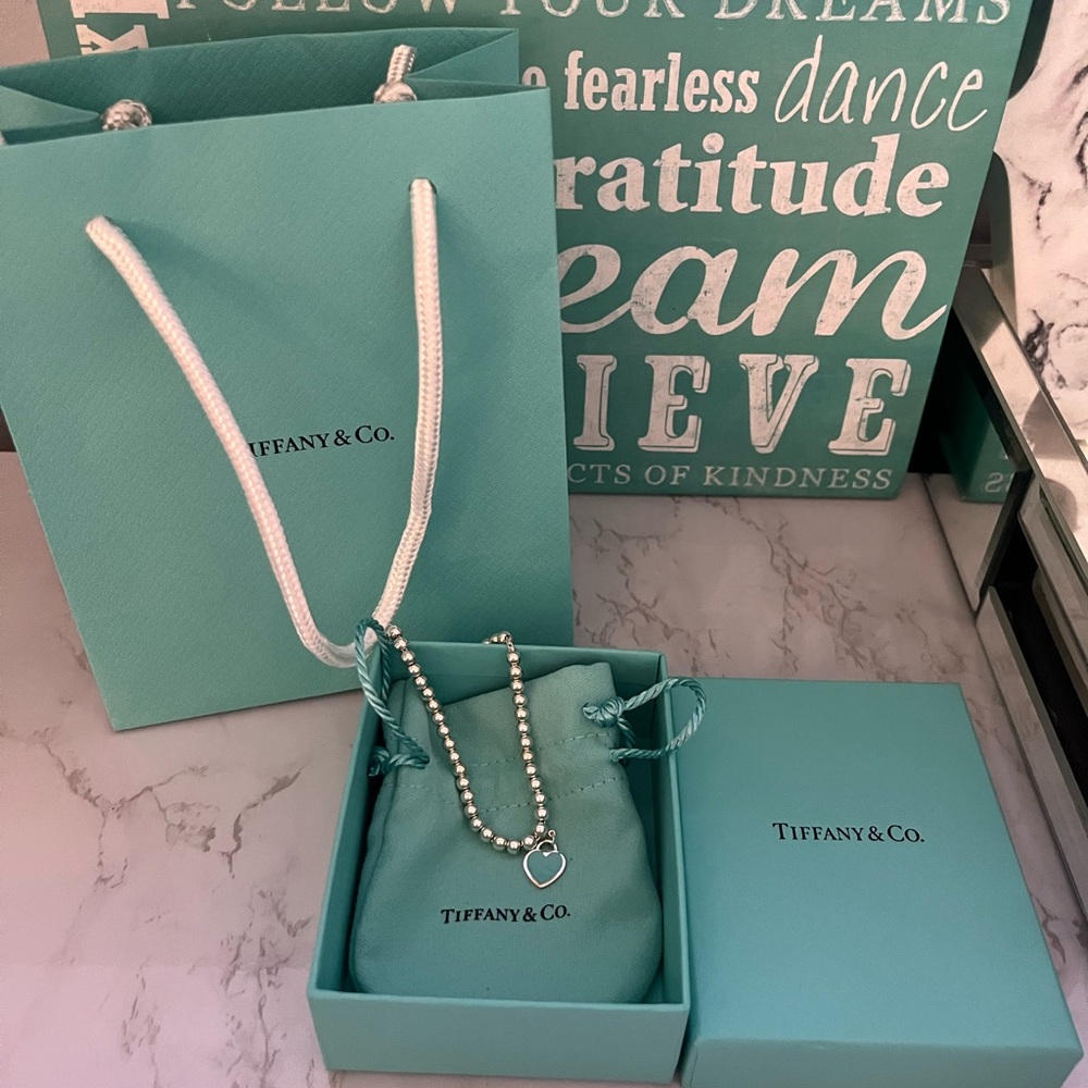 Tiffany & Co. Silver Bead Bracelet